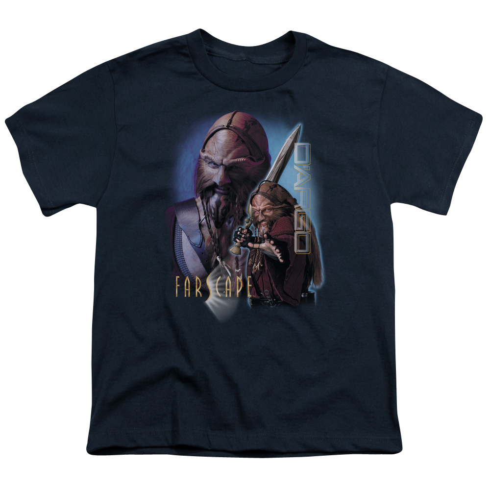 Farscape & Dargo Short Sleeve Youth 18-1 T-Shirt, Navy - Small