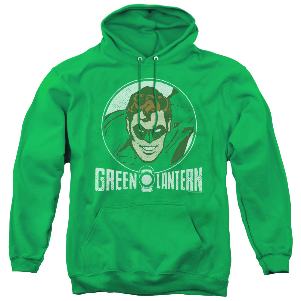 DCO806-AFTH-3 DC & Lantern Circle Adult Pullover Hoodie, Kelly Green - Large