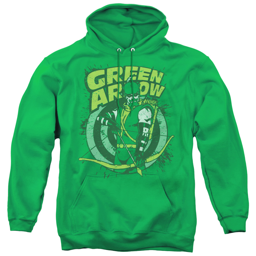 DCO836-AFTH-5 DC & On Target Adult Pullover Hoodie, Kelly Green - 2X