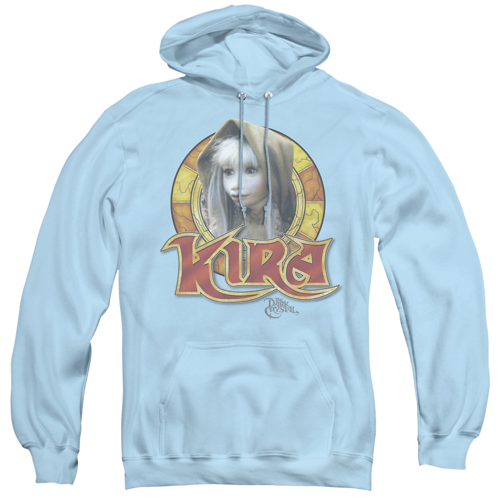 DKC112-AFTH-2 Dark Crystal & Kira Circle Adult Pullover Hoodie, Light Blue - Medium
