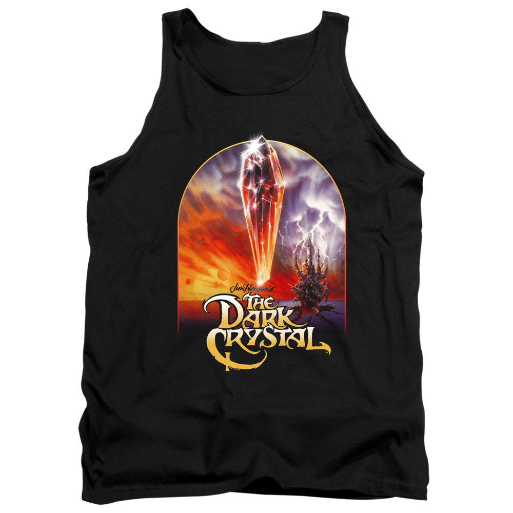 Dark Crystal & Crystal Poster Adult Tank Top, Black - Medium