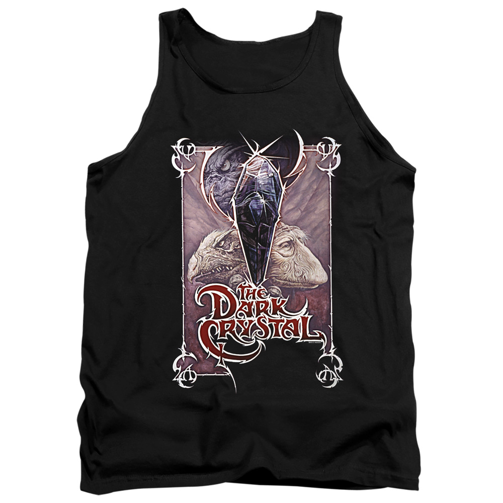 Dark Crystal & Wicked Poster Adult Tank Top, Black - Medium