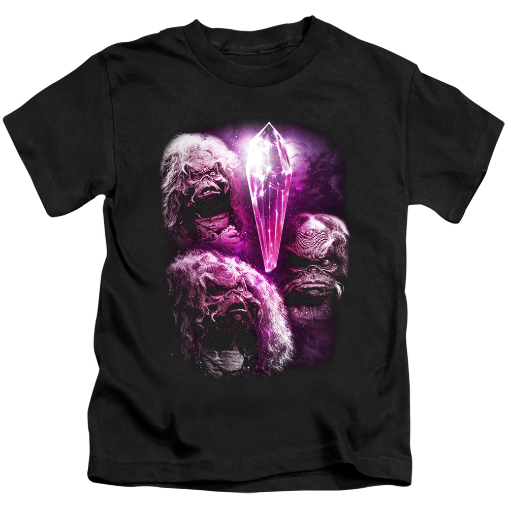 Dark Crystal & Howling Juvenile Short Sleeve 18 by 1 T-Shirt, Black - Medium 5-6