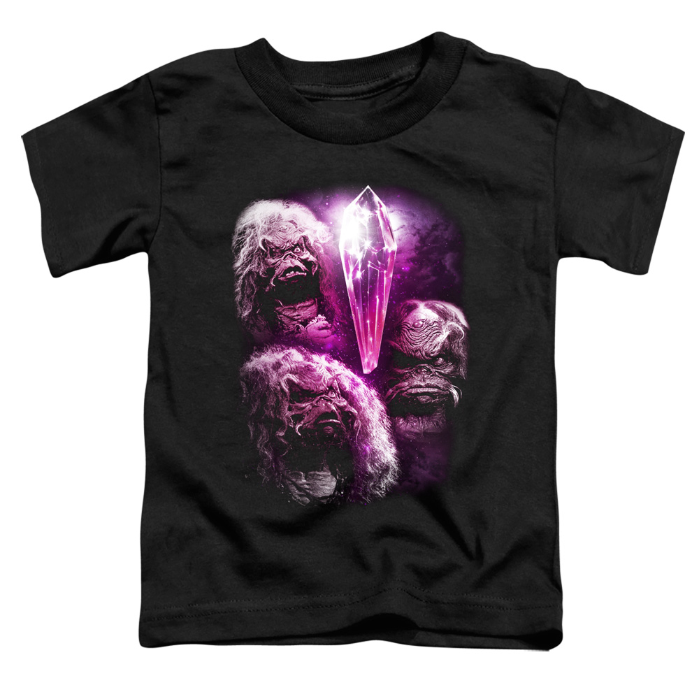 Dark Crystal & Howling Toddler Short Sleeve T-Shirt, Black - Medium 3T