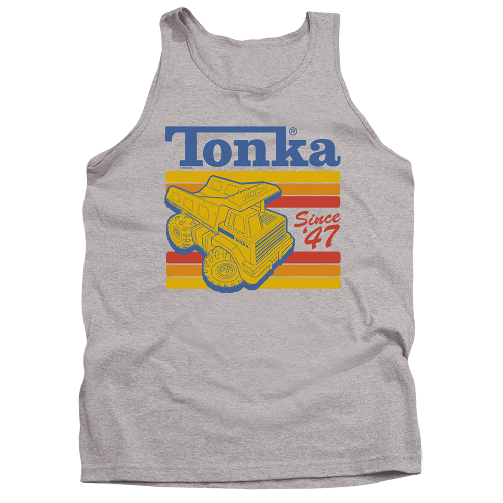 Tonka & Since 47-Adult Tank Top, Athletic Heather - Extra Large