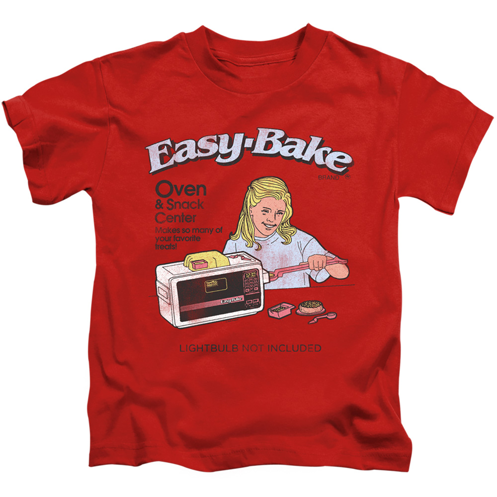 HBRO436B-KT-3 Easy Bake Oven & Lightbulb Not Included-Short Sleeve 18-1 Juvenile Sheer T-Shirt, Red - Large 7