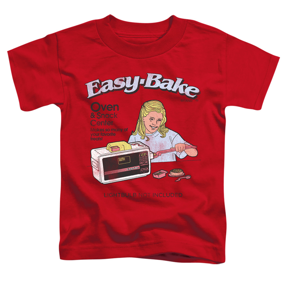 Easy Bake Oven & Lightbulb Not Included-Short Sleeve Toddler Tee, Red - Large 4T
