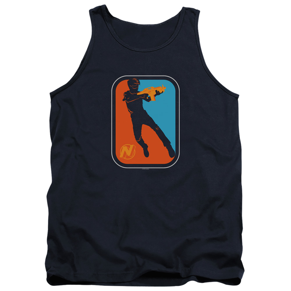 Nerf & Nerf Pro-Adult Tank Top, Navy - Small