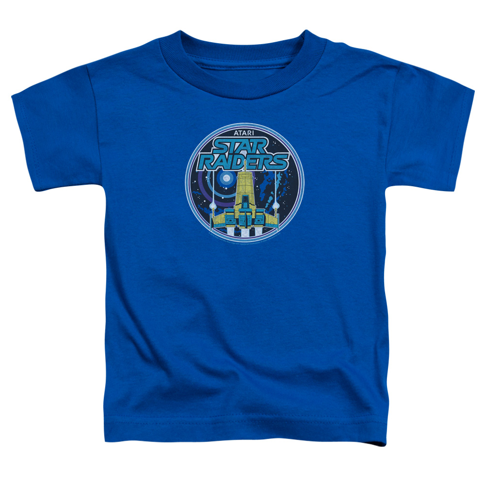 ATRI151-TT-2 Atari & Badge Toddler Cotton Short Sleeve T-Shirt, Royal Blue - Medium - 3 Toddler
