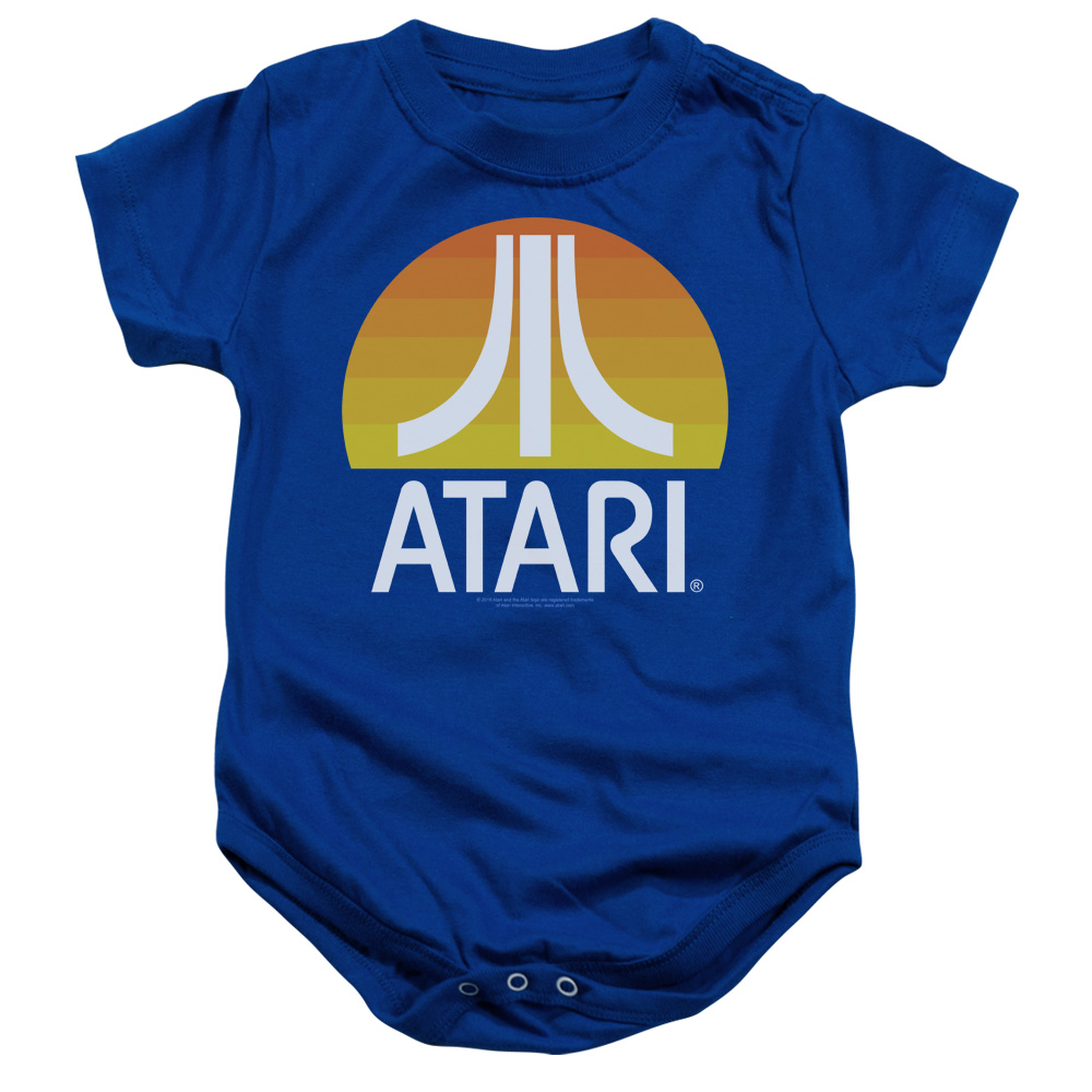 ATRI108-SS-1 Atari & Sunrise Clean Infant Cotton Snapsuit, Royal Blue - Small - 6 Months