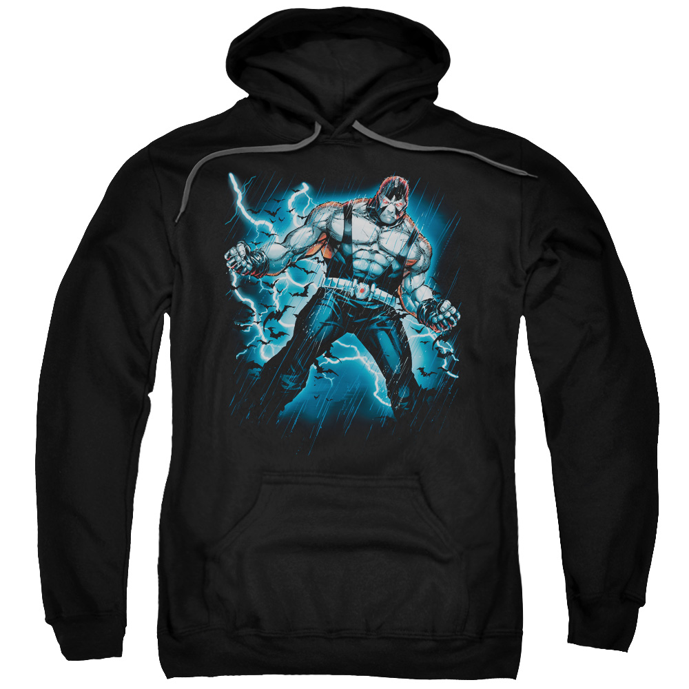 Batman & Stormy Bane Adult Pull-Over Hoodie, Black - 5X