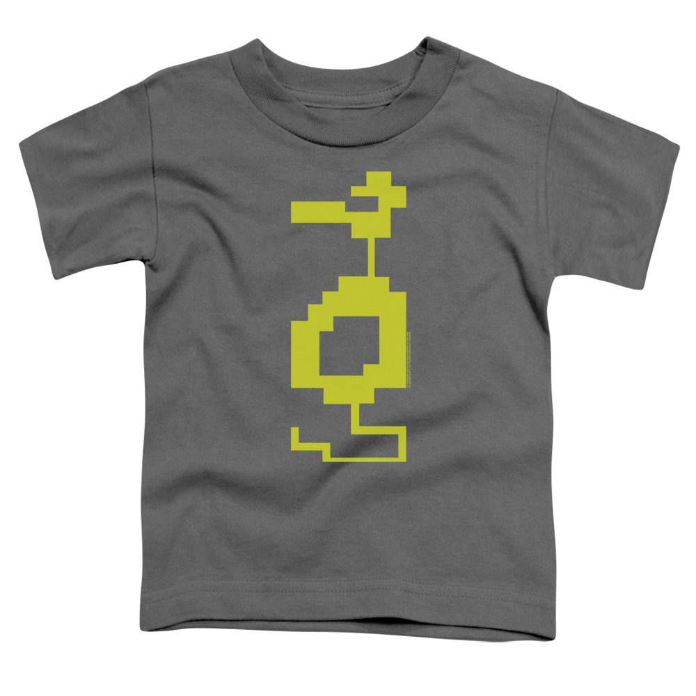 ATRI209B-TT-2 Atari & Dragon Short Sleeve Cotton Toddler T-Shirt, Charcoal - Medium - 3 Toddler