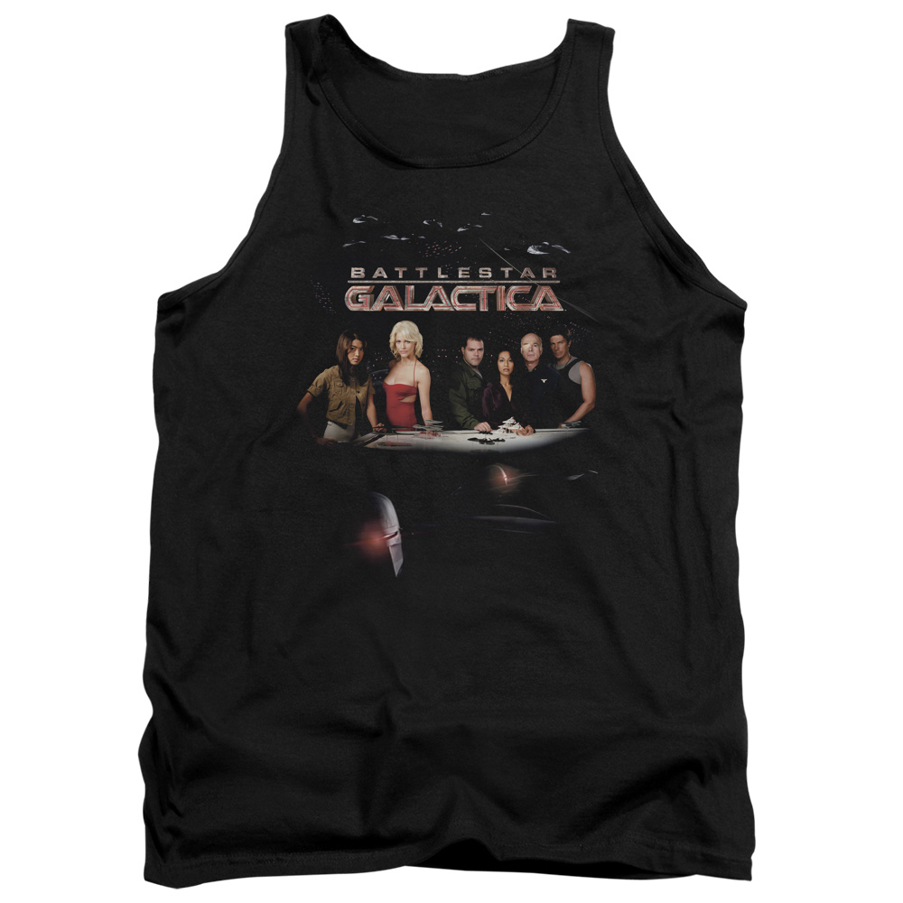 BSG249-TK-2 BSG & Destiny Adult Cotton Tank Top, Black - Medium