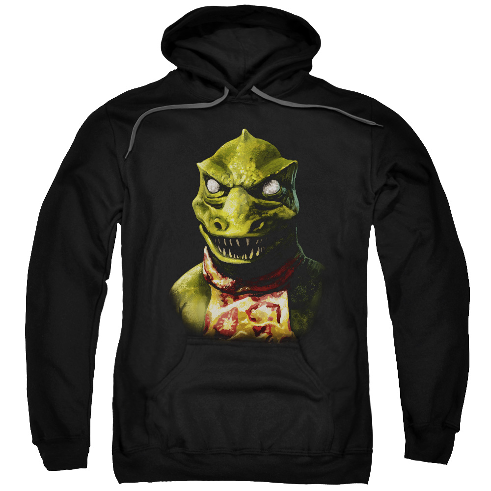 Star Trek & Gorn Bust Adult Pull-Over Hoodie, Black - 5X