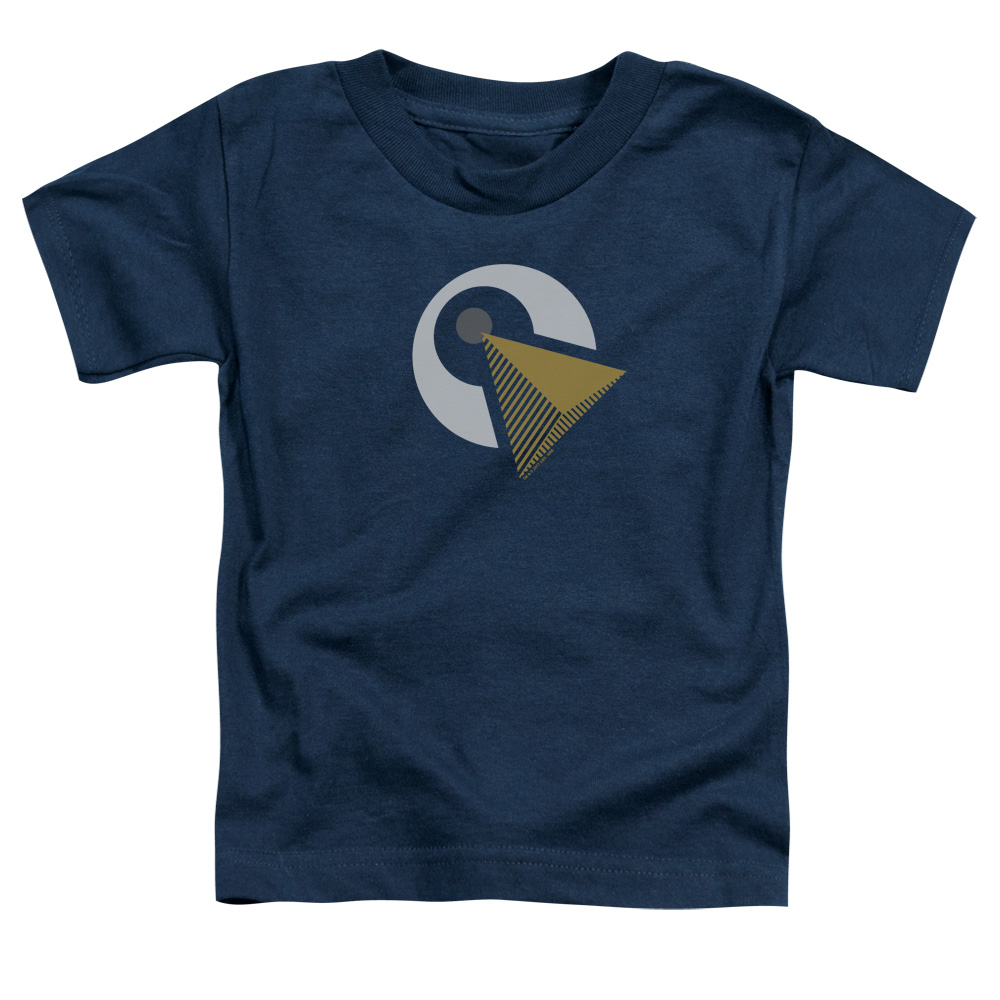 Star Trek Discovery & Vulcan Logo Toddler Short Sleeve T-Shirt, Navy - Medium - 3 Toddler