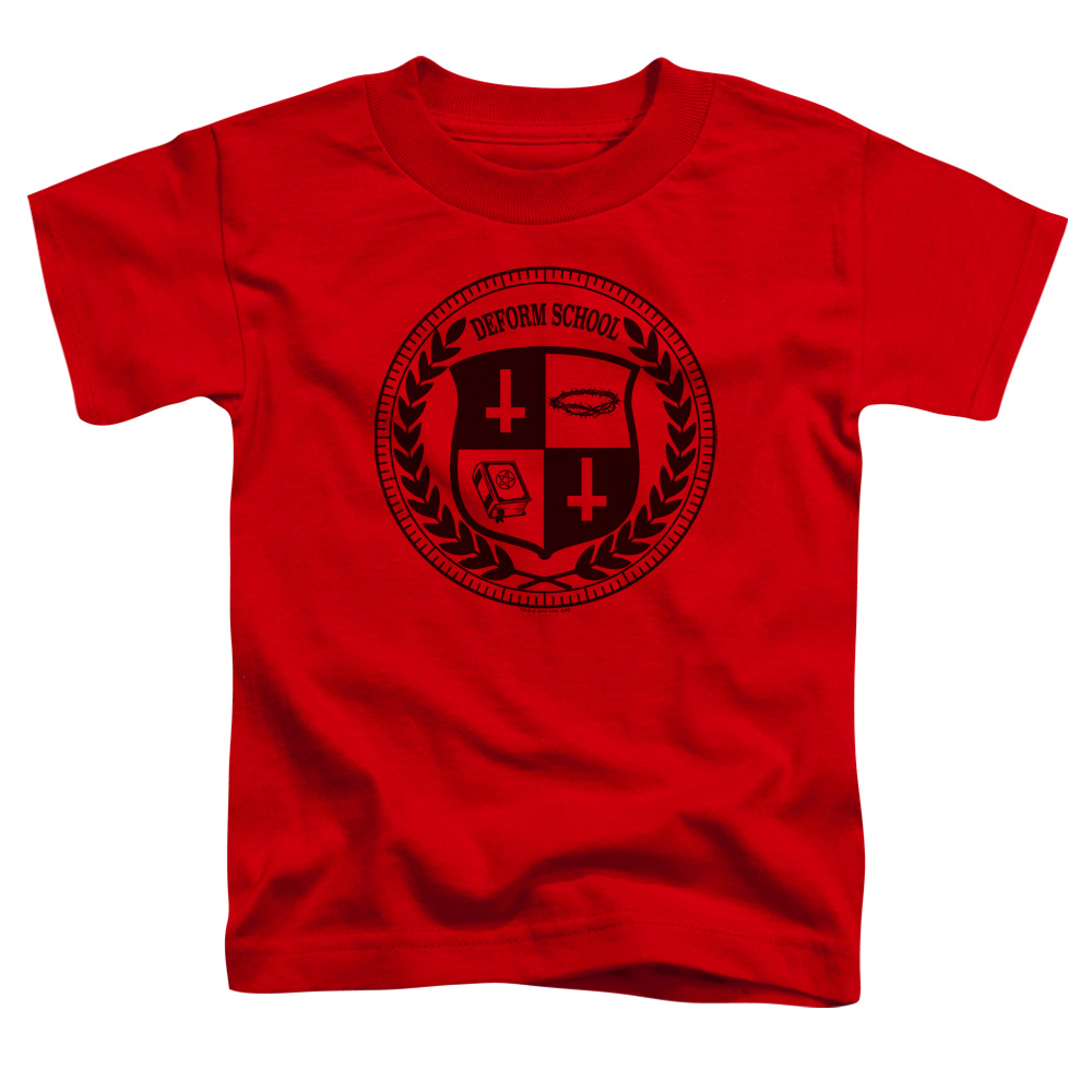 CBS2510-TT-2 Hell Fest & Deform School Toddler Short Sleeve T-Shirt, Red - Medium - 3 Toddler