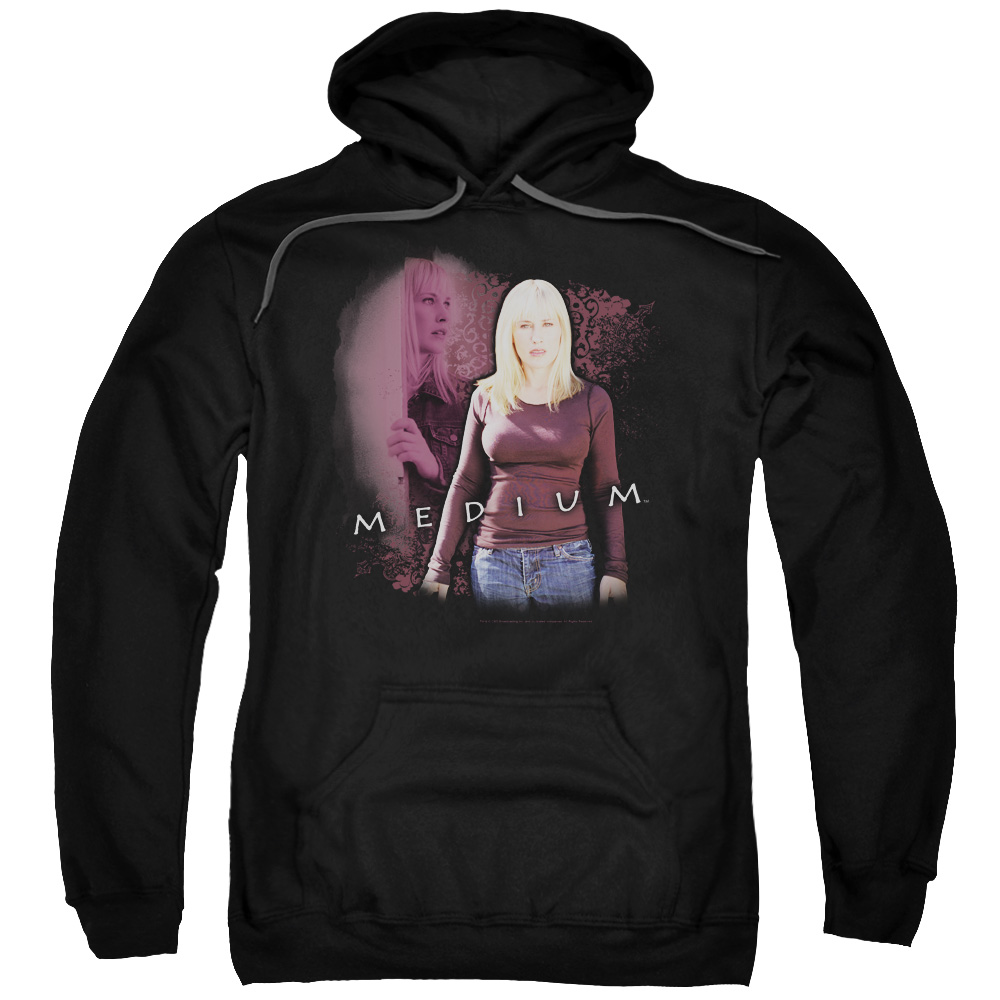 CBS247-AFTH-7 Medium & Medium Adult Cotton & Polyster Pull-Over Hoodie, Black - 4X