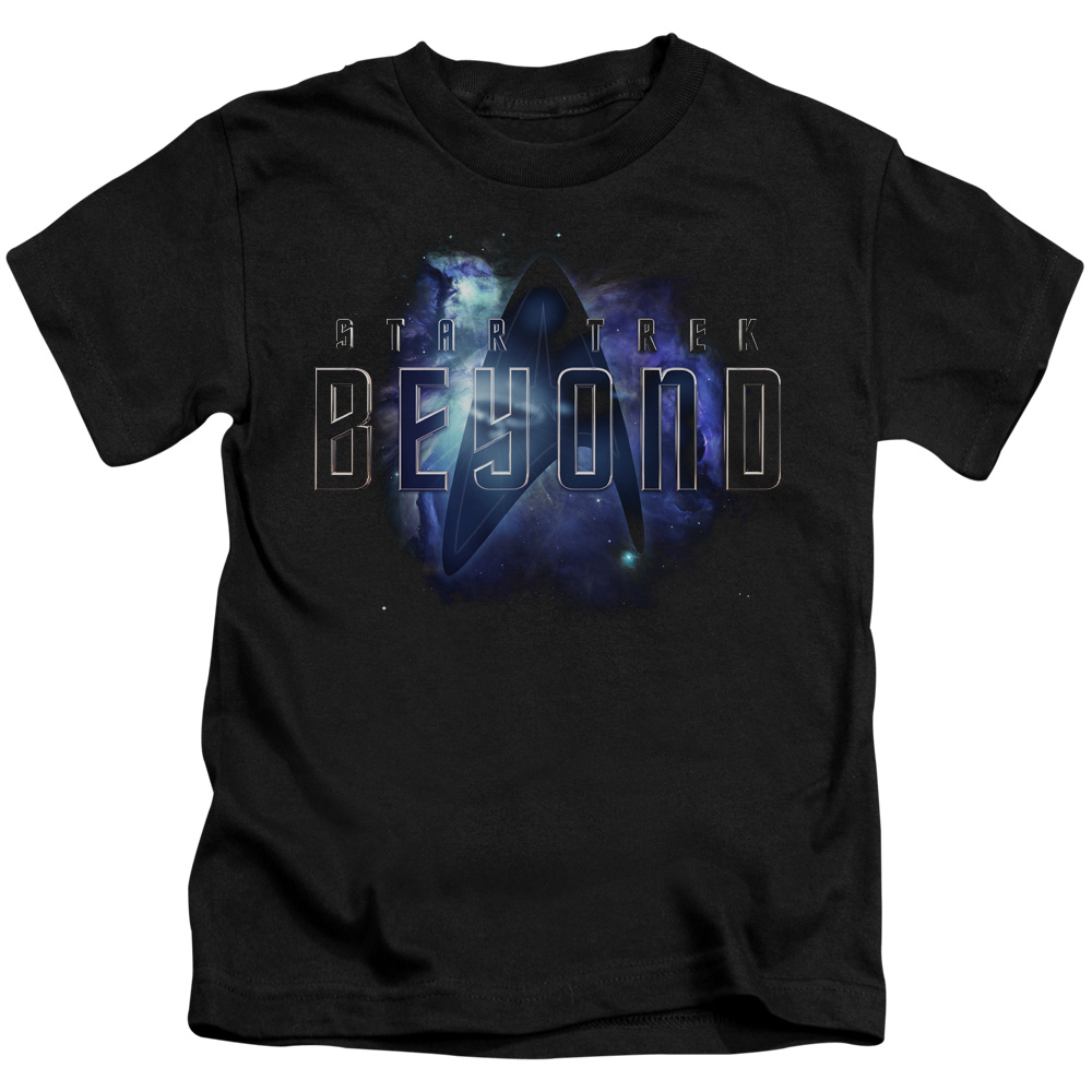 CBS1778-KT-3 Star Trek Beyond & Galaxy Beyond Short Sleeve Juvenile Cotton 18-1 T-Shirt, Black - Large 7