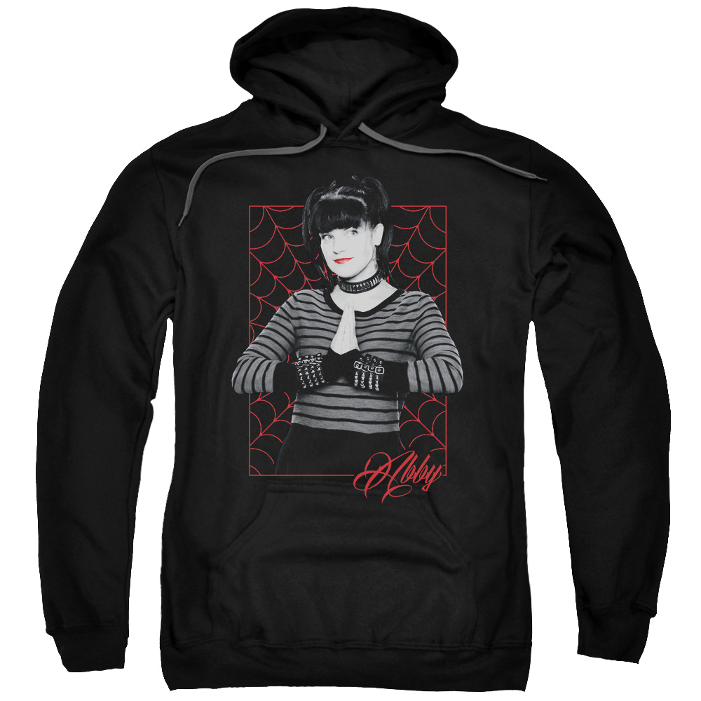 NCIS & Abby Webs Adult Cotton & Polyster Pull-Over Hoodie, Black - 5X