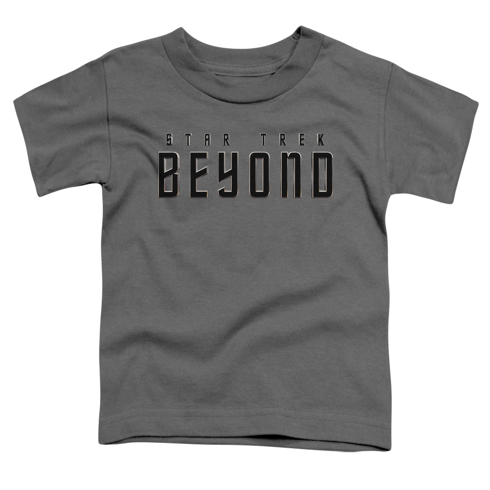 CBS1773-TT-2 Star Trek Beyond & Star Trek Beyond Short Sleeve Toddler Cotton T-Shirt, Charcoal - Medium - 3 Toddler