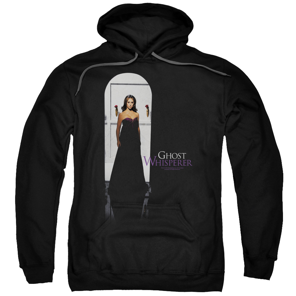 Ghost Whisperer & Doorway Adult Cotton & Polyster Pull-Over Hoodie, Black - 5X