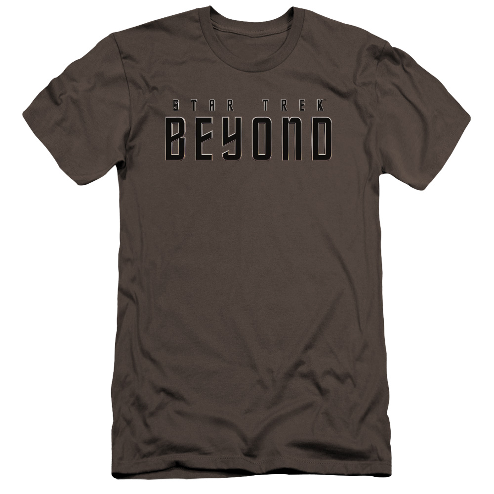 CBS1773-PSF-2 Star Trek Beyond & Star Trek Beyond Premium Canvas Adult Cotton Slim Fit 30-1 T-Shirt, Charcoal - Medium