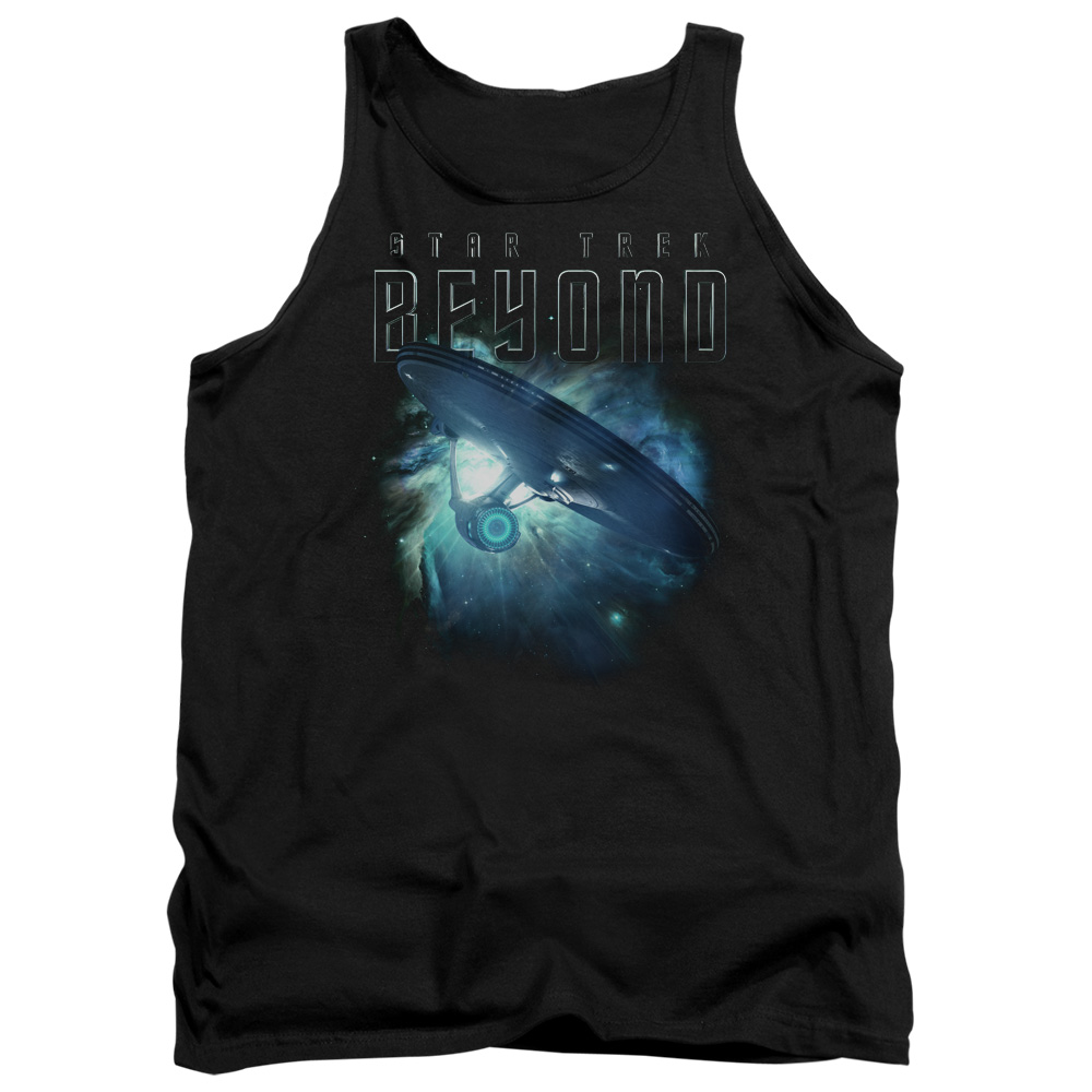 CBS1771-TK-2 Star Trek Beyond & Voyage Adult Cotton Tank Top, Black - Medium