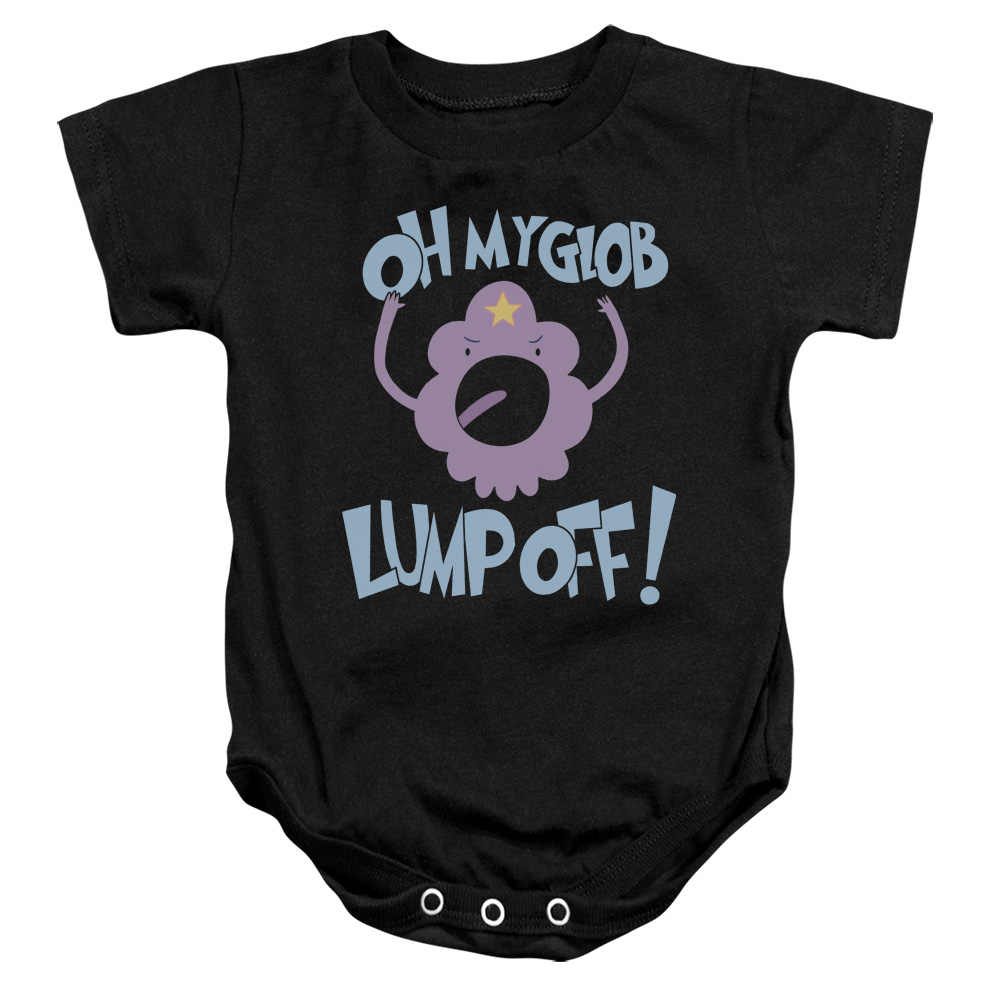 Adventure Time & Lump Off Infant Snapsuit, Black - Large - 18 Months