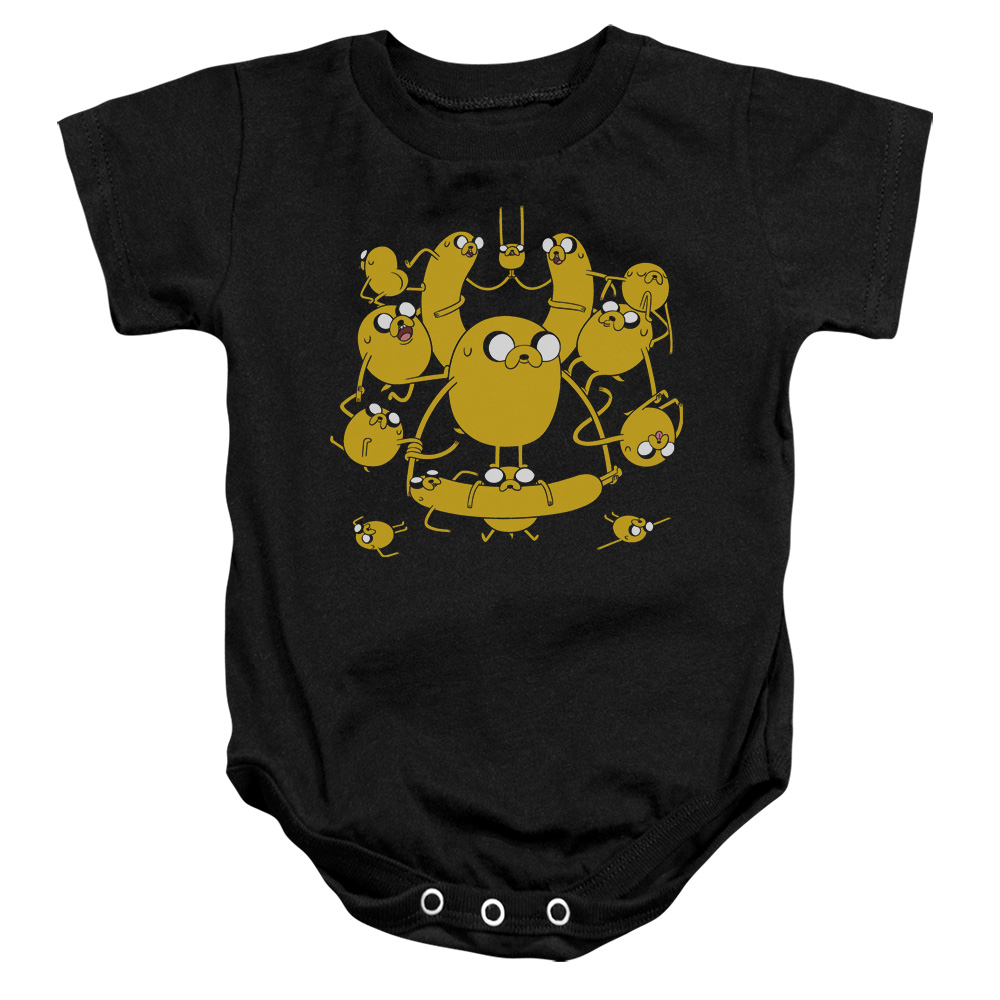 Adventure Time & Jakes Infant Snapsuit, Black - Large - 18 Months