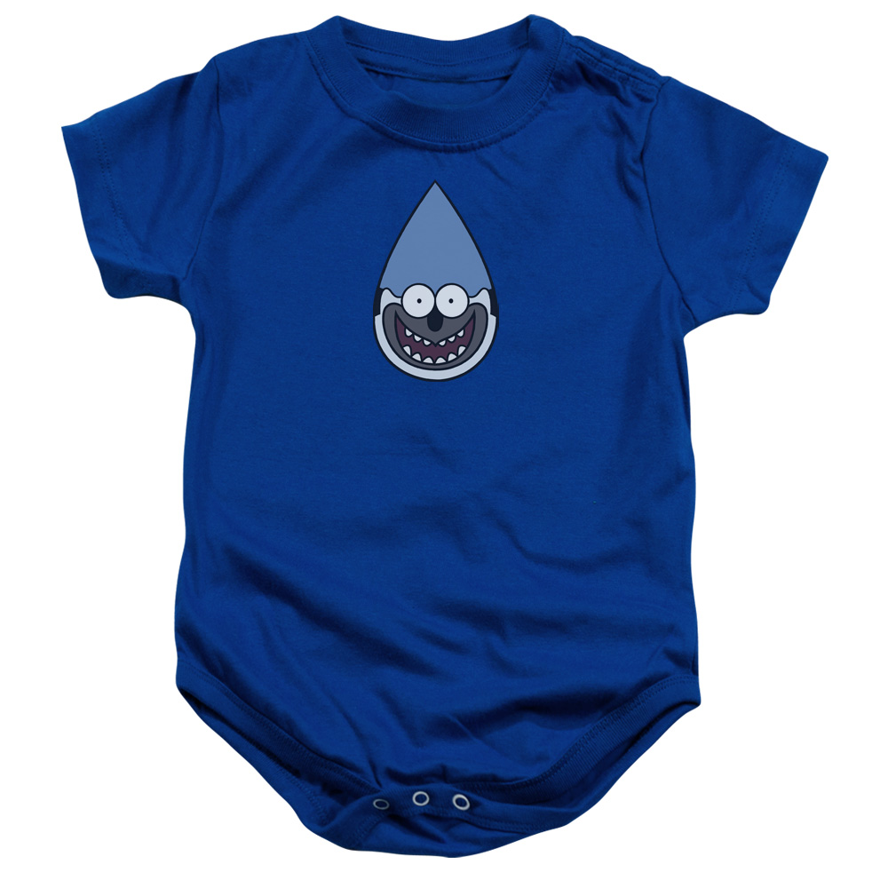 Regular Show & Mordecai Infant Snapsuit, Royal Blue - Small - 6 Months