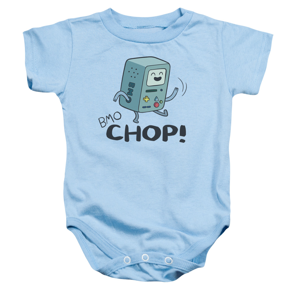 CN292-SS-2 Adventure Time & BMO Chop Infant Snapsuit, Light Blue - Medium - 12 Months