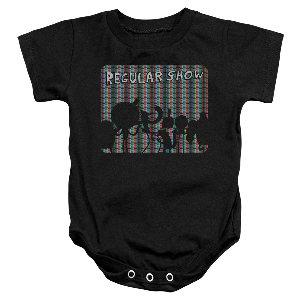 Regular Show & RGB Group Infant Snapsuit, Black - Large - 18 Months