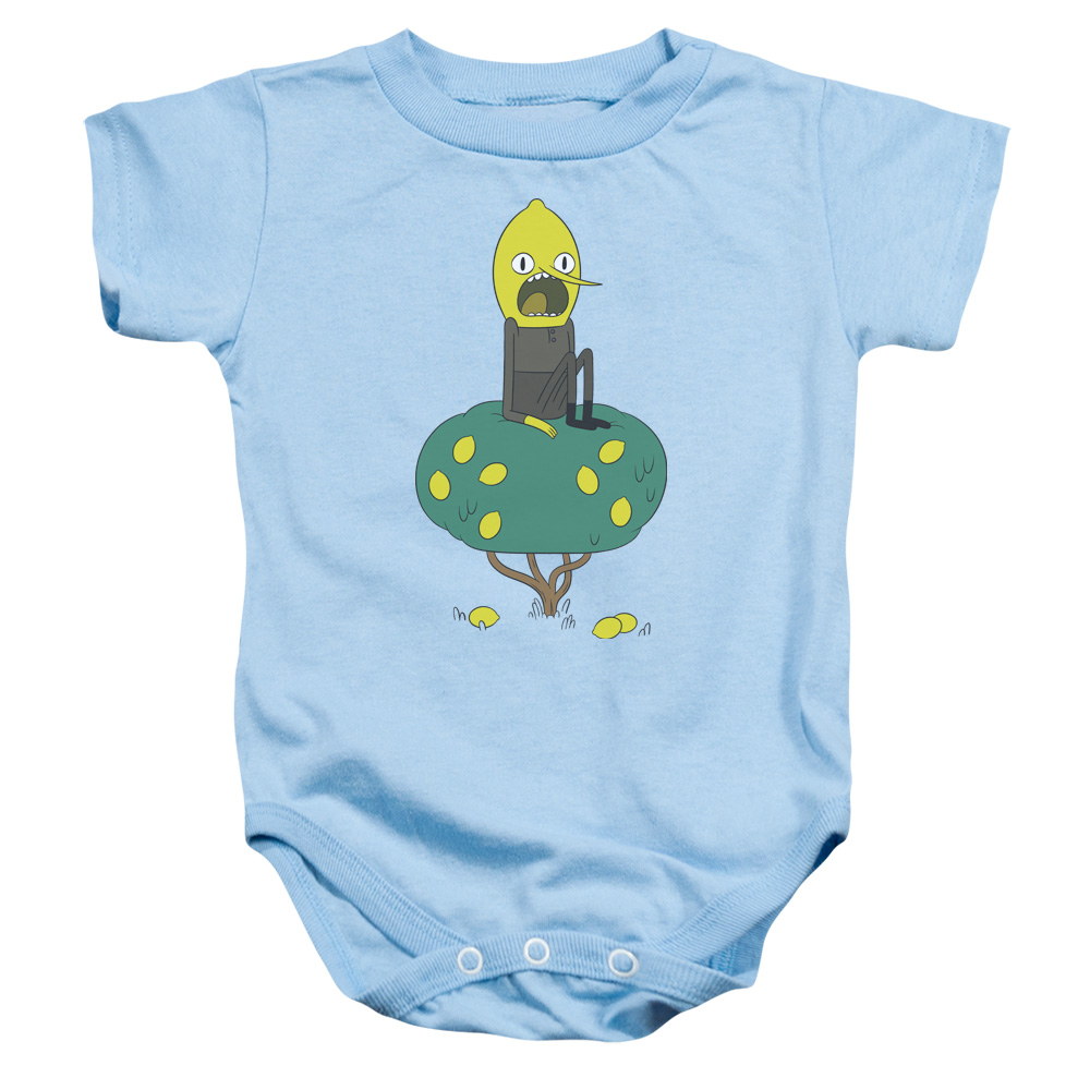 Adventure Time & Lemongrab Infant Snapsuit, Light Blue - Extra Large - 24 Months