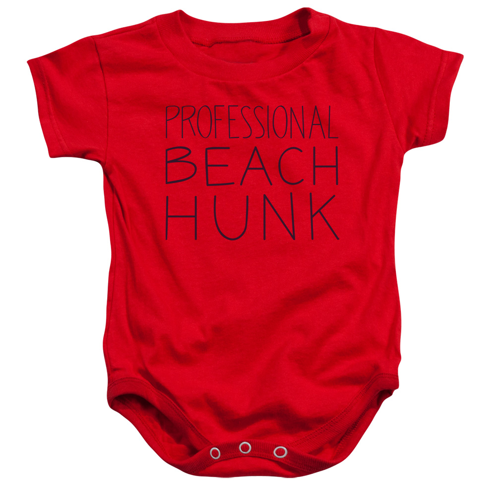 Steven Universe & Beach Hunk Infant Snapsuit, Red - Small - 6 Months