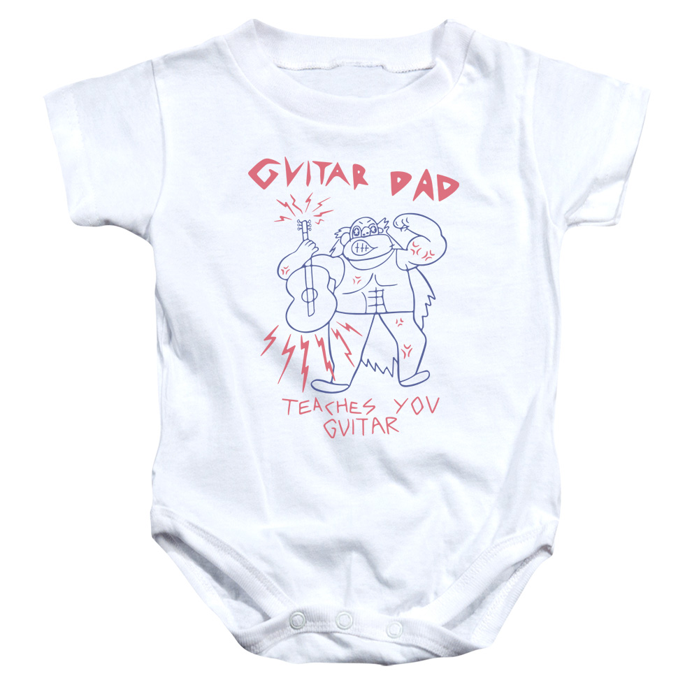 Steven Universe & Guitar Dad Infant Snapsuit, White - Large - 18 Months