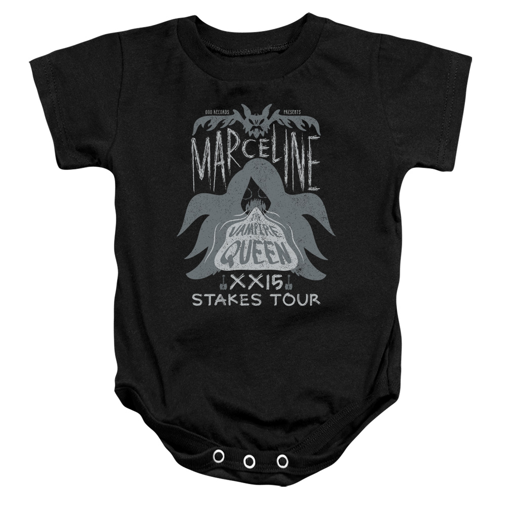 Adventure Time & Marceline Concert Infant Snapsuit, Black - Large - 18 Months