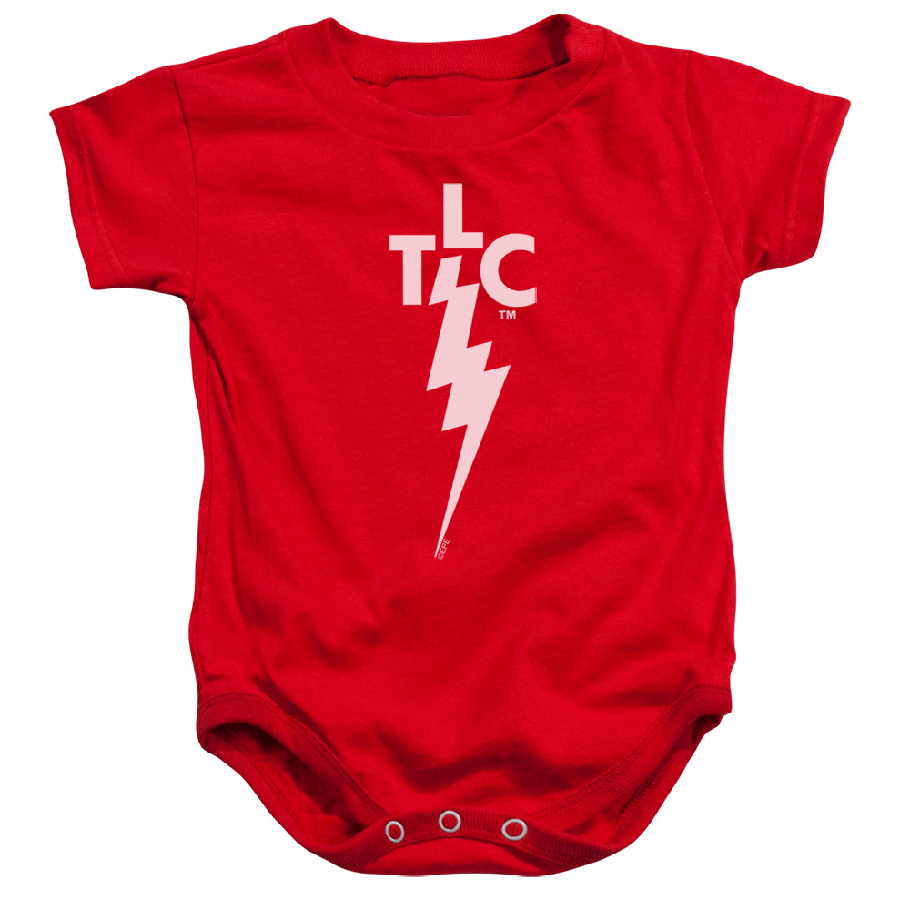 Elvis Presley & TLC Logo Infant Snapsuit, Red - Medium - 12 Months