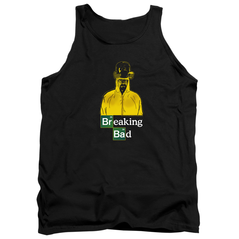 Breaking Bad & Hazmat-Adult Tank Top, Black - Medium