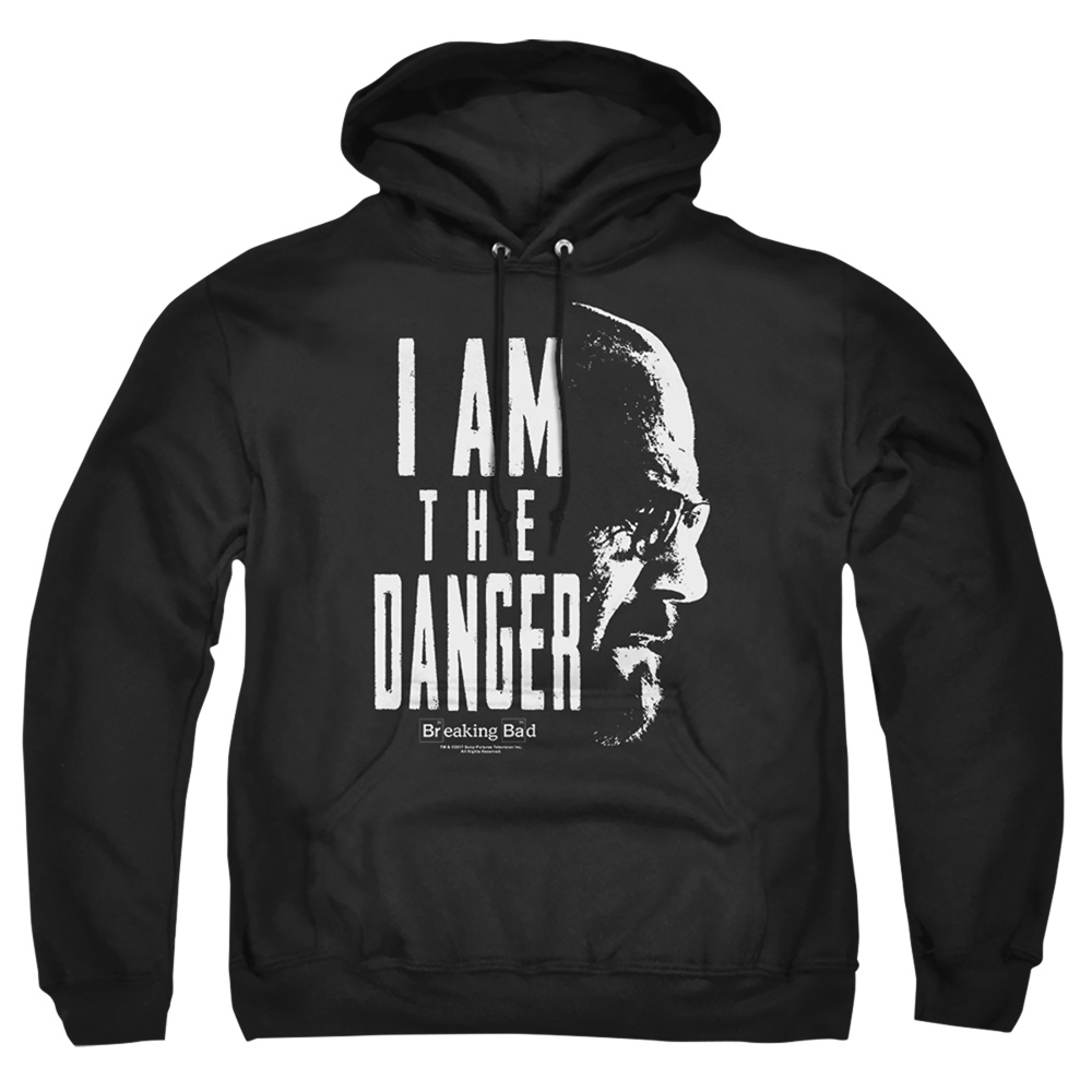 Breaking Bad & The Danger-Adult Pull-Over Hoodie, Black - Small