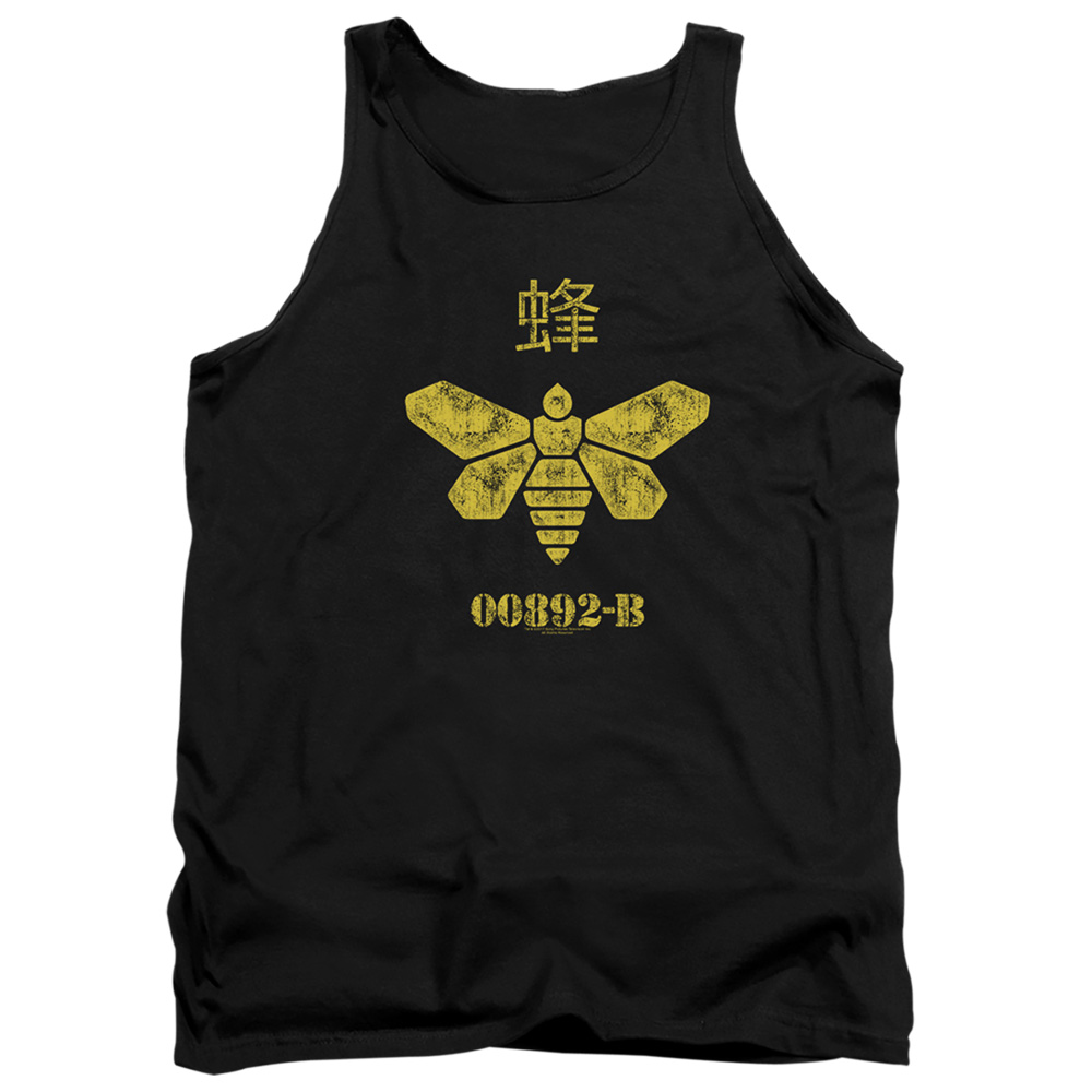 Breaking Bad & Methylamine Barrel Bee-Adult Tank Top, Black - Medium
