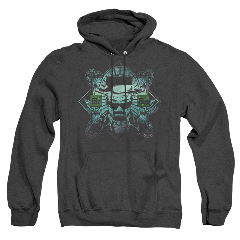 Breaking Bad & The Man-Adult Heather Hoodie, Black - Medium