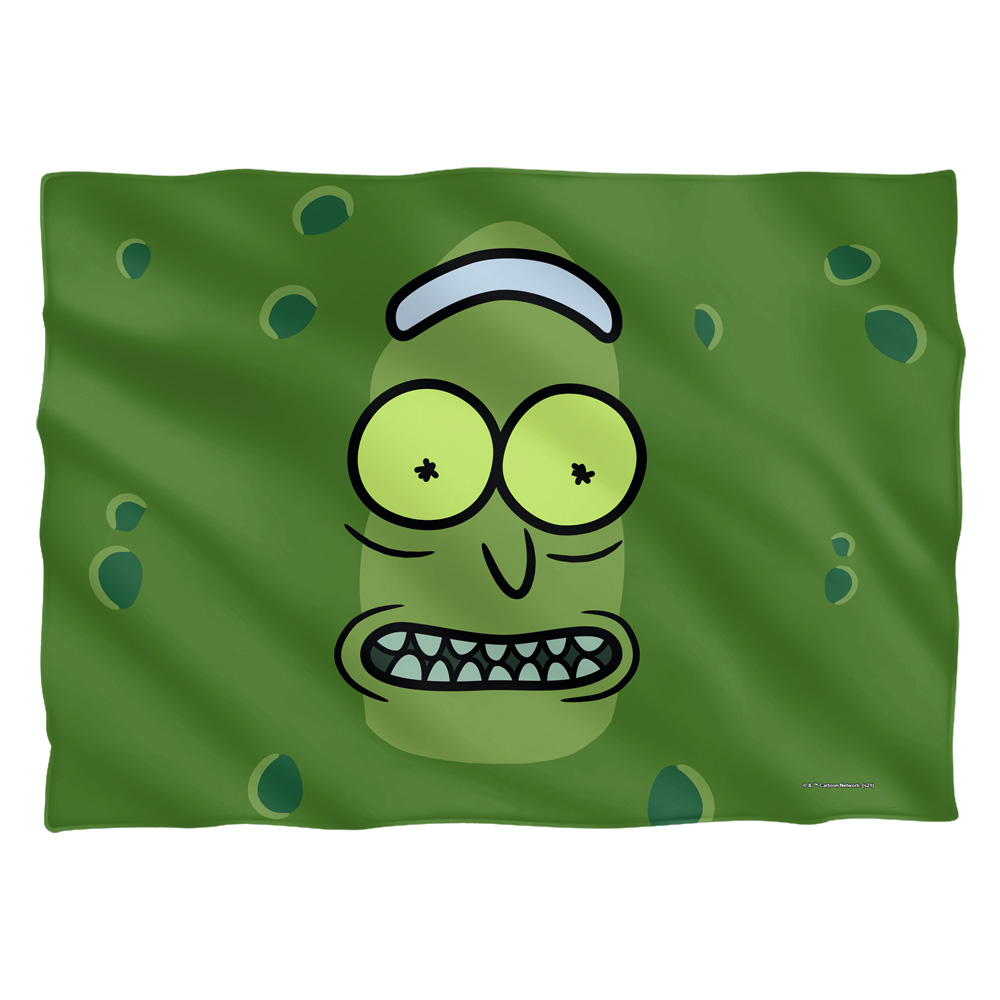 CN1746-PLO1-20x28 Rick & Morty Pickle Rick-Pillow Case, White - 20 x 28 in.