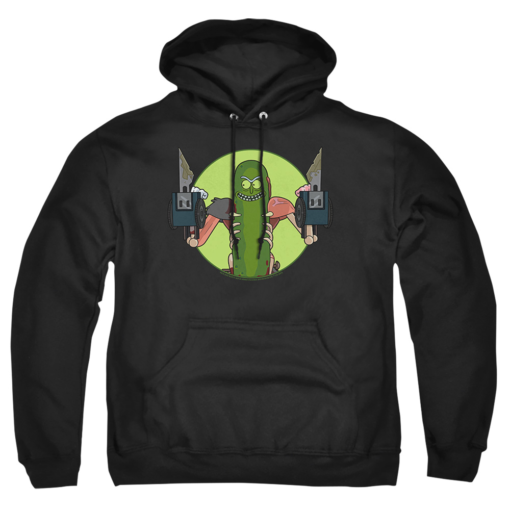 Rick & Morty I Love Myself-Adult Pull-Over Hoodie, Black - Medium
