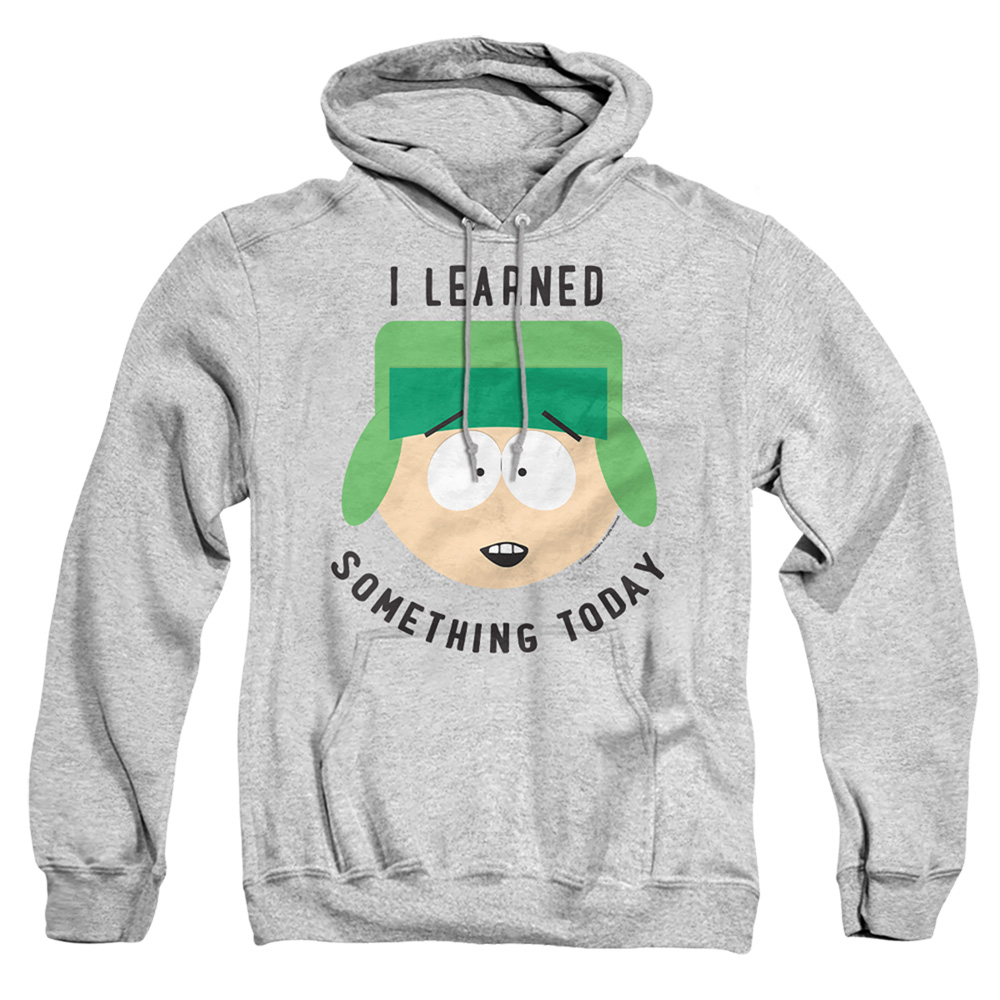 South Park & I Learned Something Today-Adult Pull-Over Hoodie, Athletic Heather - 3X