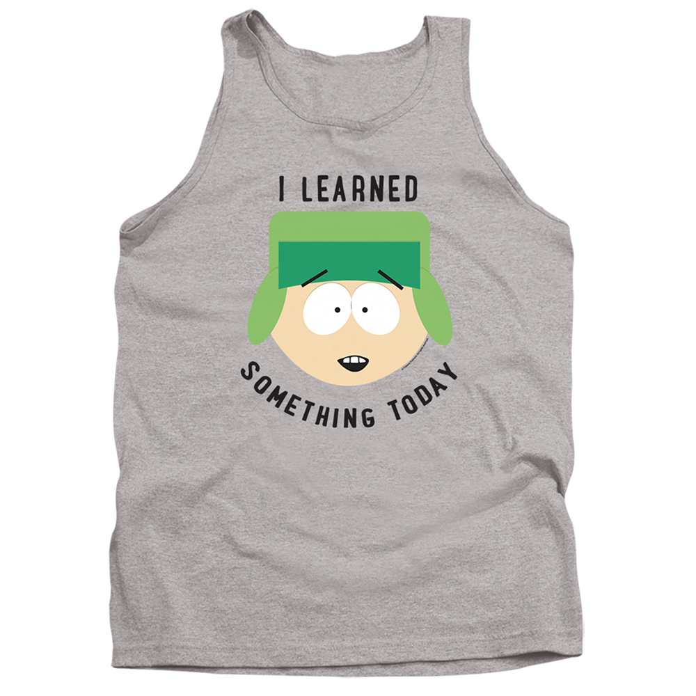 South Park & I Learned Something Today-Adult Tank Top, Athletic Heather - 2X