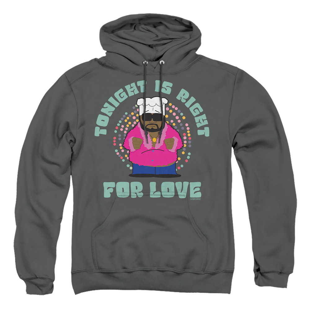 South Park & Tonight Is Right-Adult Pull-Over Hoodie, Charcoal - 3X