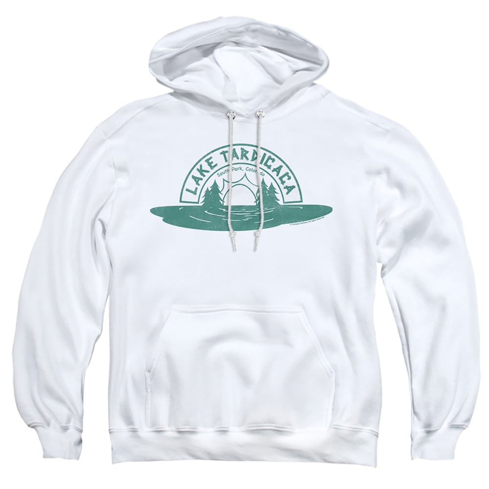 South Park & Camp Counselor-Adult Pull-Over Hoodie, White - 2X