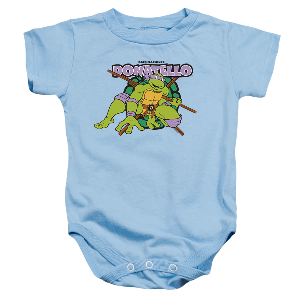 Teenage Mutant Ninja Turtles & Donatello Does Machines-Infant Snapsuit, Light Blue - Large - 18 Month
