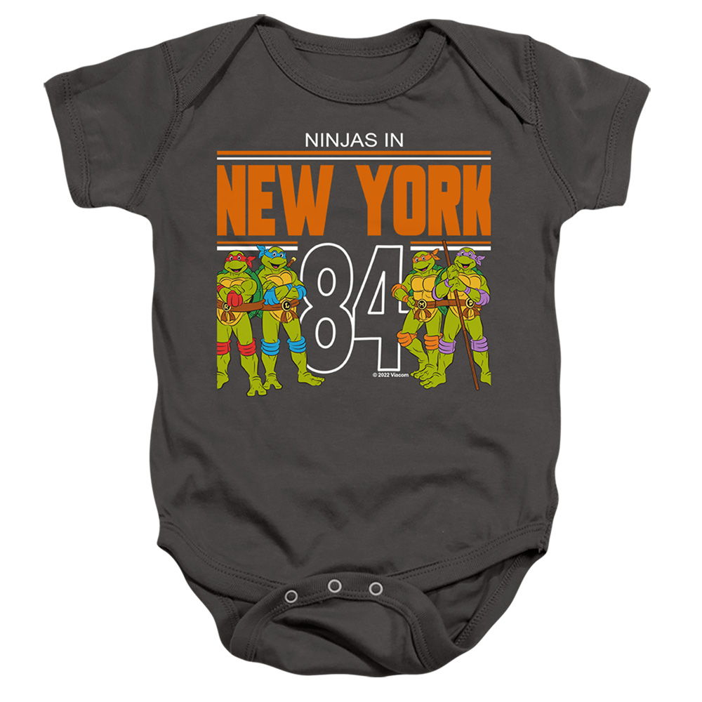 TMNT & TMNT NYC-Infant Snapsuit, Charcoal - Large - 18 Month