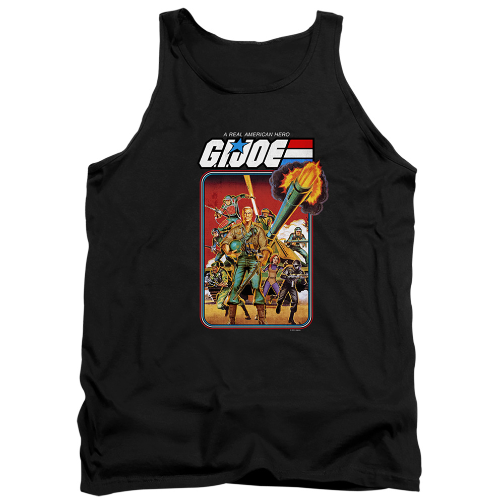 G.I. Joe & Hero Group-Adult Tank Top, Black - Medium